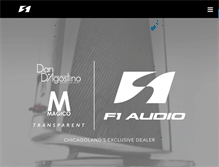 Tablet Screenshot of f1audio.com